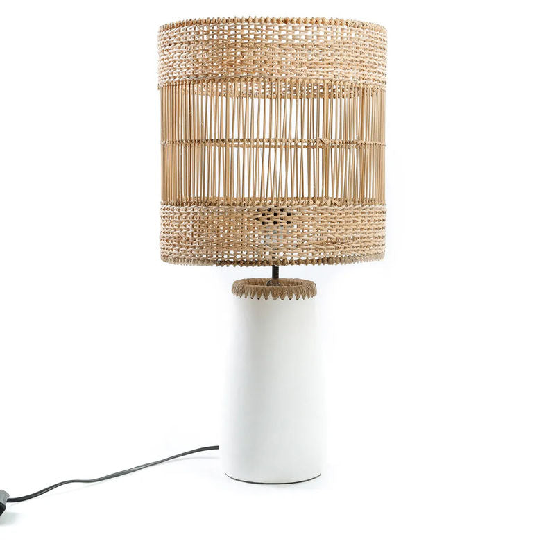 Bazar Bizar The Kiska Table Lamp - White Natural