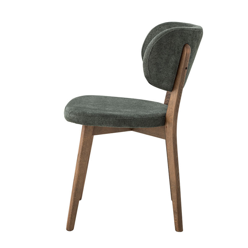 Creative Collection Cally eetkamerstoel, groen, hout
