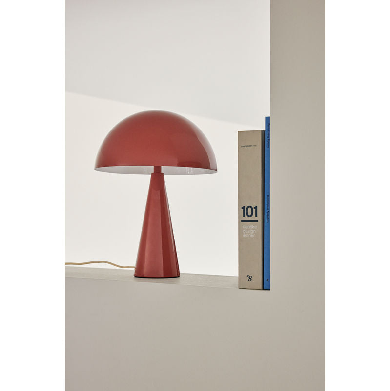 Hübsch Lampe Champignon Mini Rouge