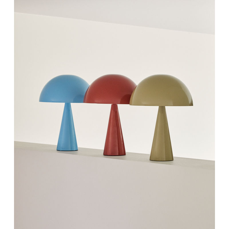 Hübsch Lampe Champignon Mini Rouge