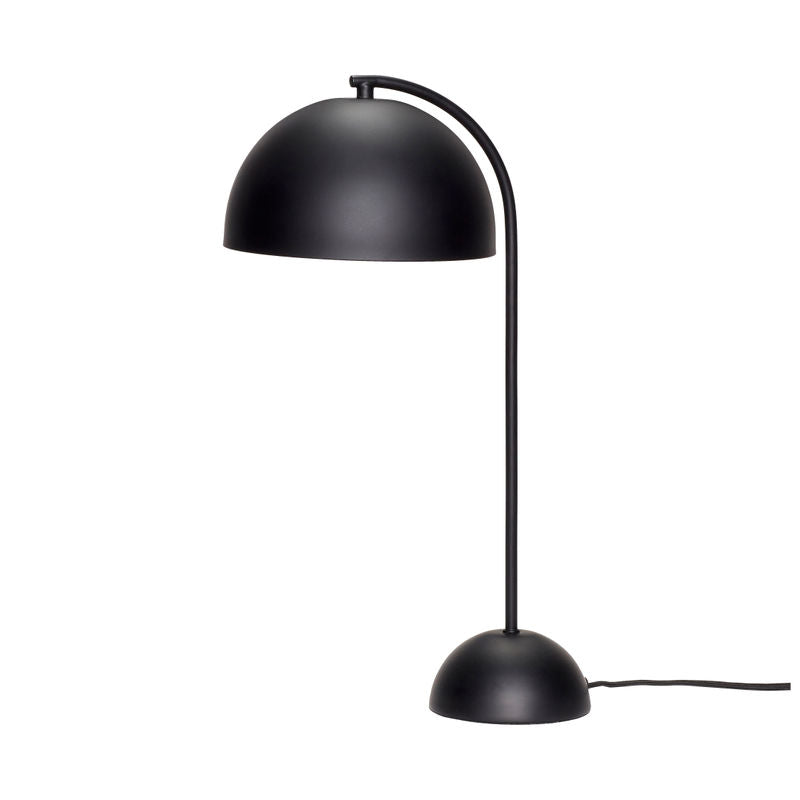 Hübsch Form Tisch lampe Schwarz