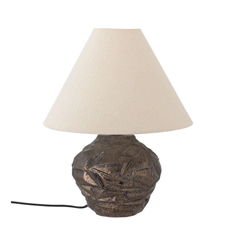 Lampe de table Carolla Bloomingville, Brun, Terre cuite