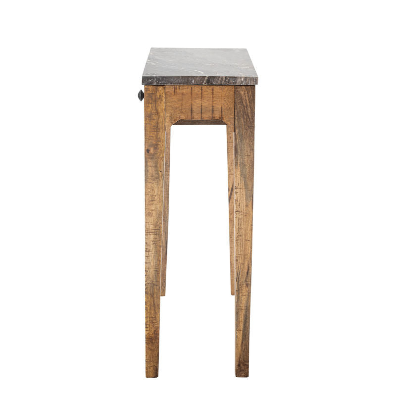 Creative Collection Hauge Console Tafel, Bruin, Marmer, Hout