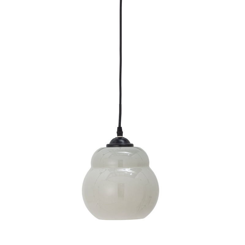 Suspension Motella de Bloomingville, Gris, Verre