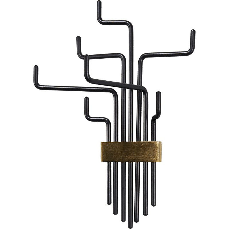 Perchero House Doctor Pipes, Negro