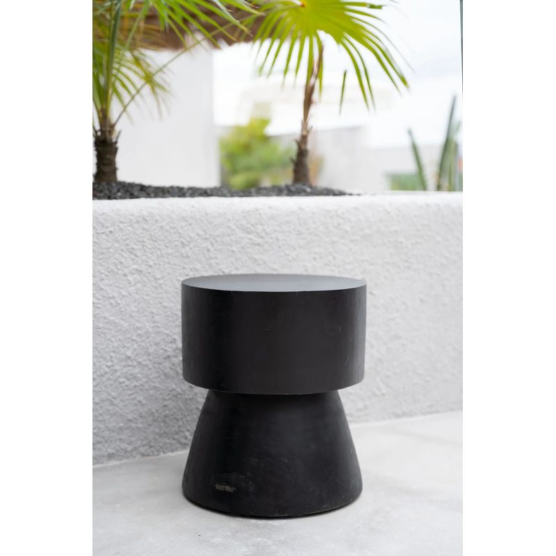 Bazarbizar-b2b Le Tabouret Warmi-Noir