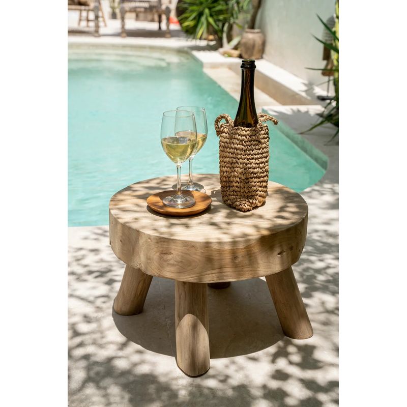 Table d'appoint Bazarbizar-b2b Rhodes-Naturel