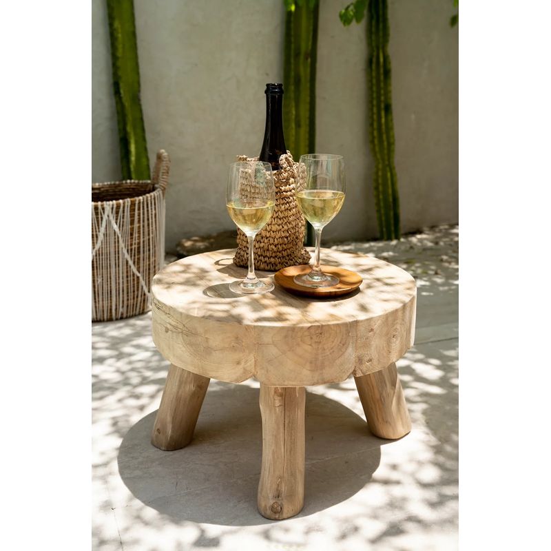 Table d'appoint Bazarbizar-b2b Rhodes-Naturel