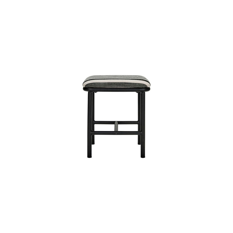 House Doctor Chair/Hocker, HDToda, Schwarz/Off-White