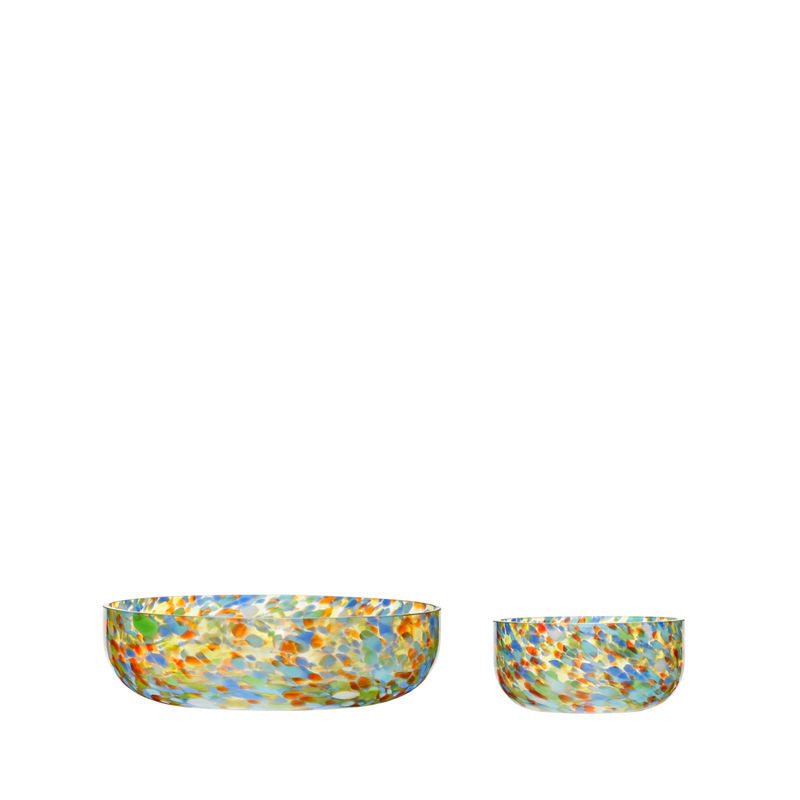 Hübsch Confetti escalas multicolor (juego de 2)