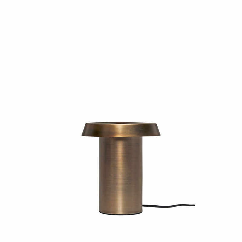 Hübsch Keen Lampe de Table Bronze Laiton