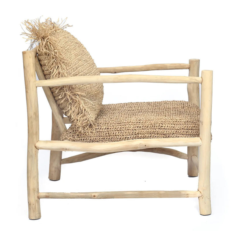 Bazar Bizar The Raffia One Seater - Natural