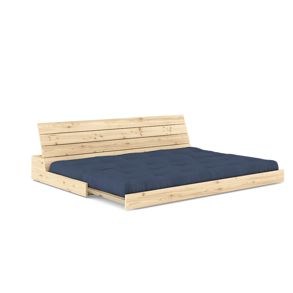 Design BASE KLARE LACKIERT W. 5-Schicht GEMISCHTE MATRATZE NAVY