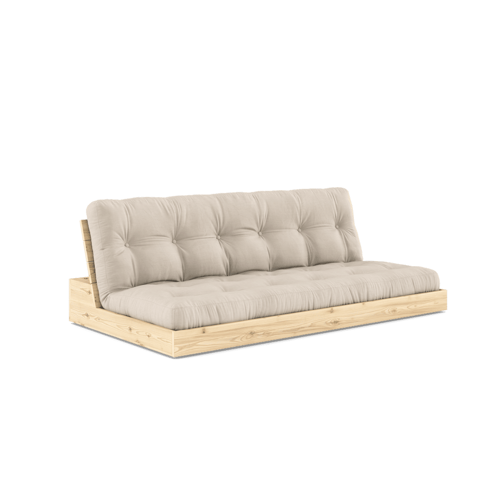 Karup Design BASE KLARE LACKIERT W. 5-Schicht GEMISCHTE MATRATZE BEIGE