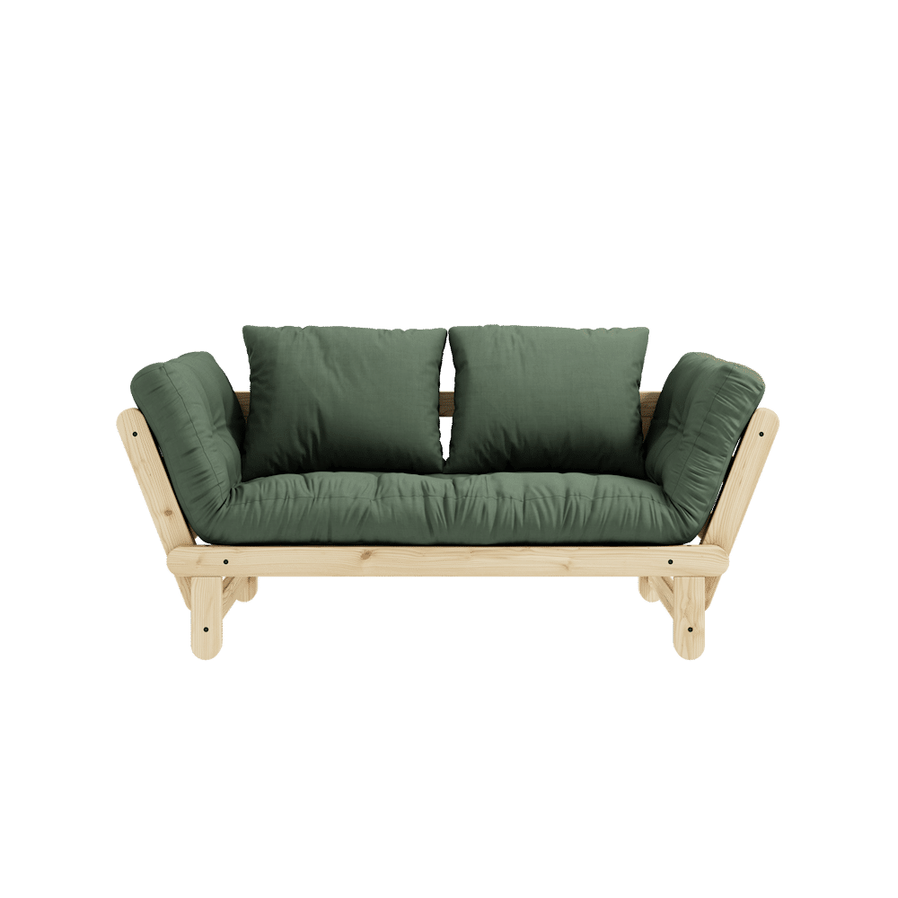 Design BEAT CLAIR LAQUÉ W. BEAT MATELAS SET OLIVE GREENS