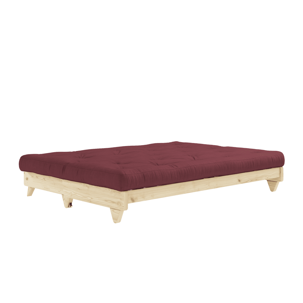 Karup Design FRAIS CLAIR LAQUÉ W. MATELAS BORDEAUX