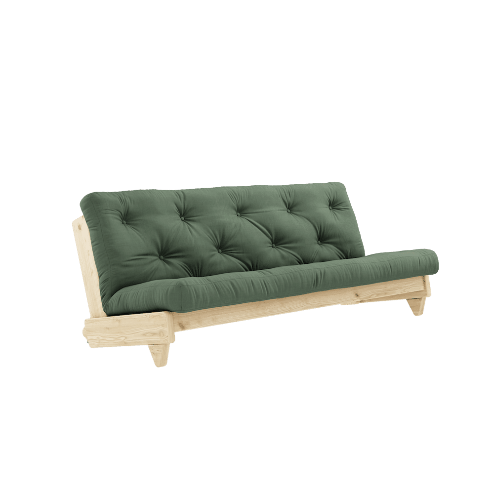 Designer FRAIS CLAIR LAQUÉ W. MATELAS FRAIS OLIVE GREENT