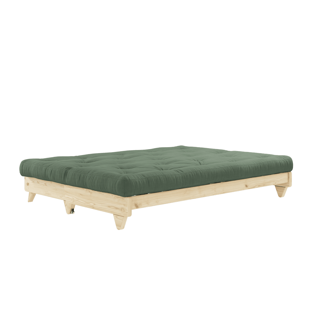 Designer FRAIS CLAIR LAQUÉ W. MATELAS FRAIS OLIVE GREENT