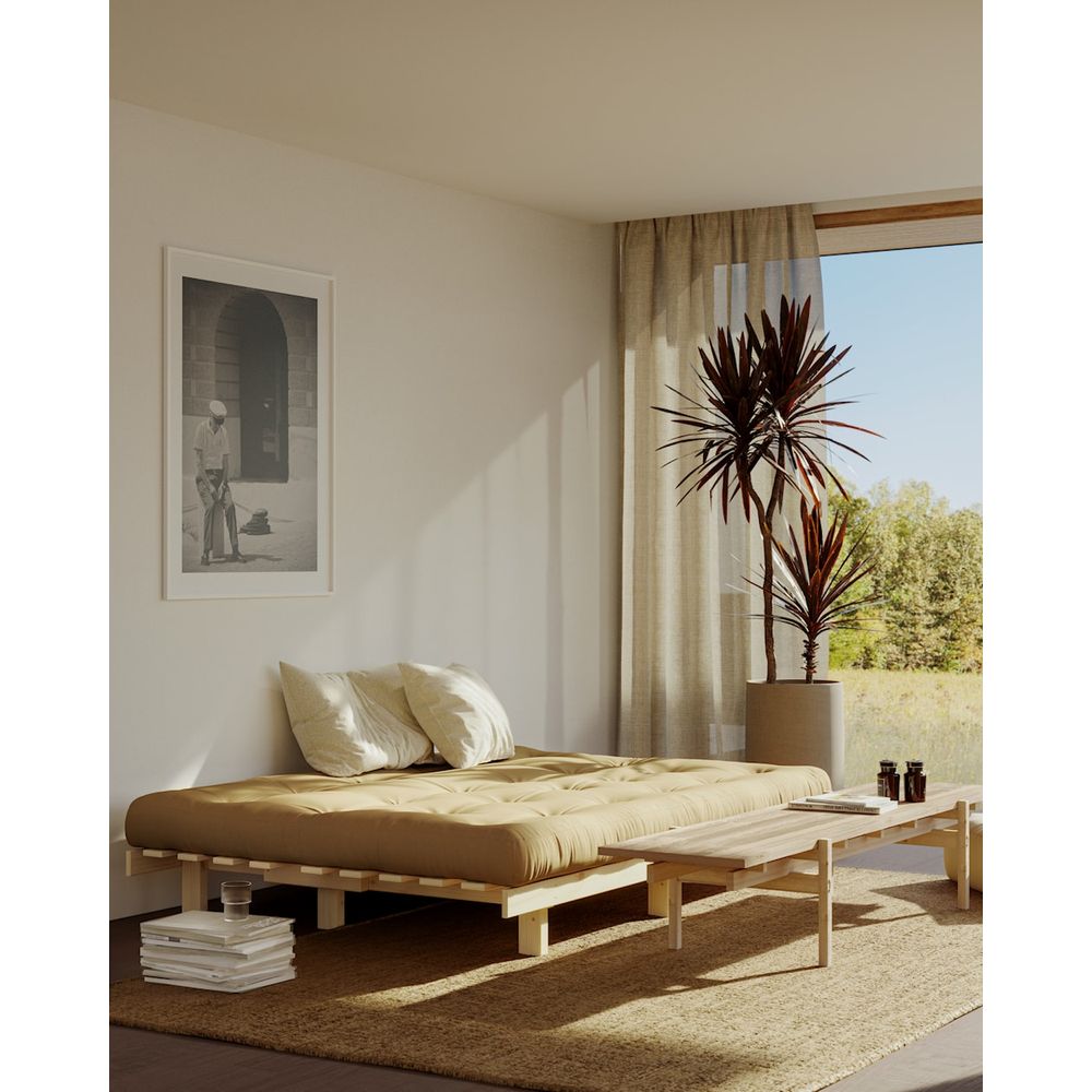 Karup Design LEAN RAW W. 5-LAYER MIXED MATTRESS SEAWEED