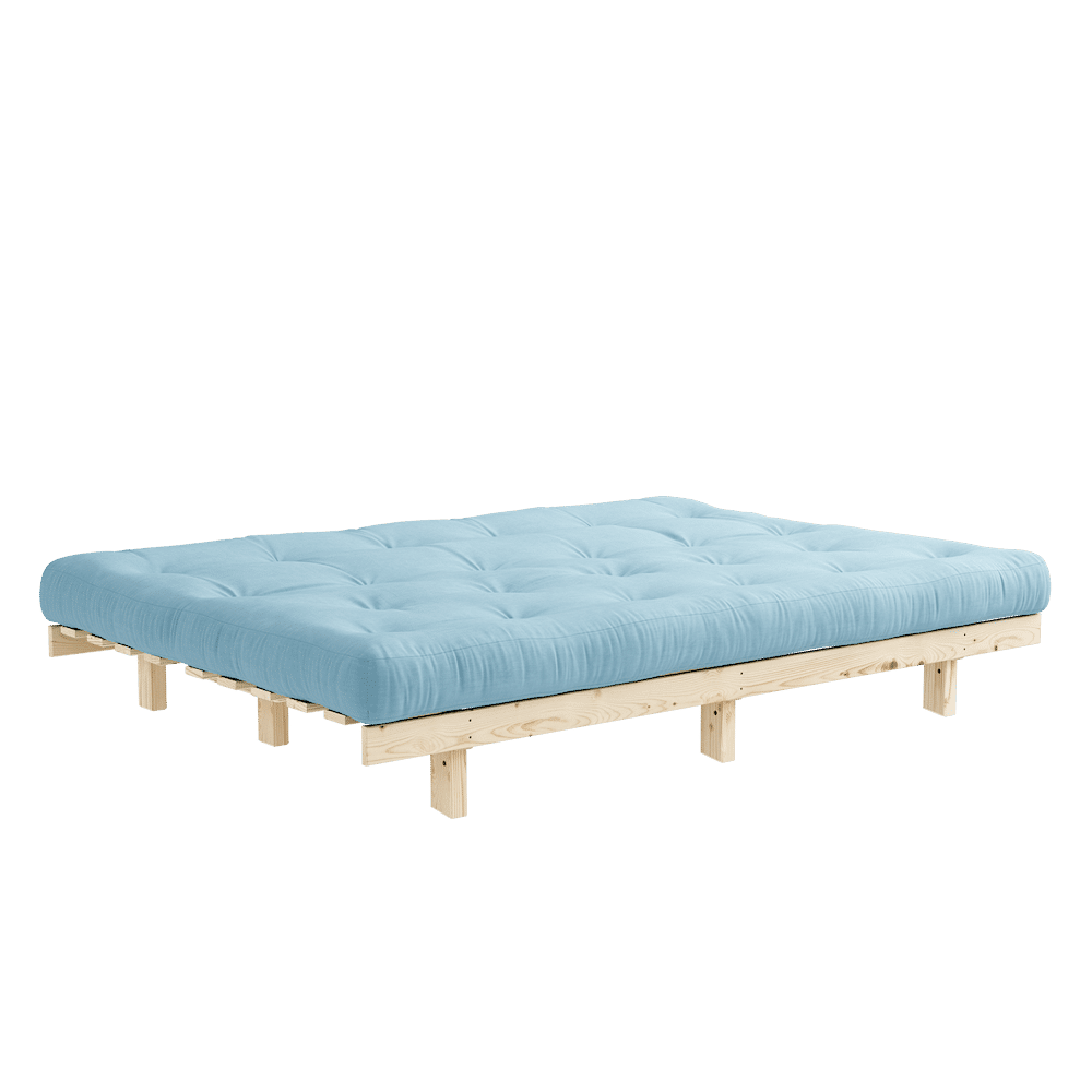 Karup Design LEAN RAW W. 5-LAYER MIXED MATTRESS LIGHT BLUE