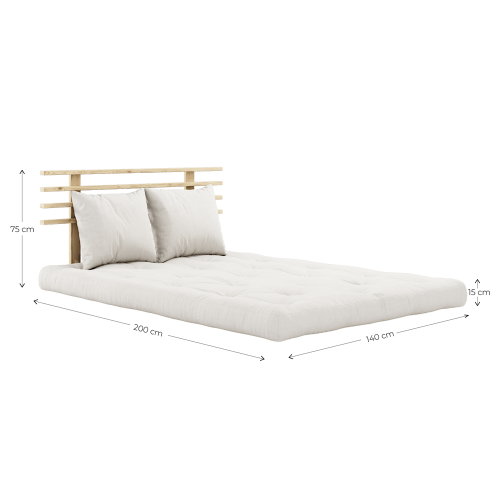 Karup Design SHIN SANO CLAIR LAQUE W. SHIN SANO JEU DE MATELAS GRIS FONCÉ