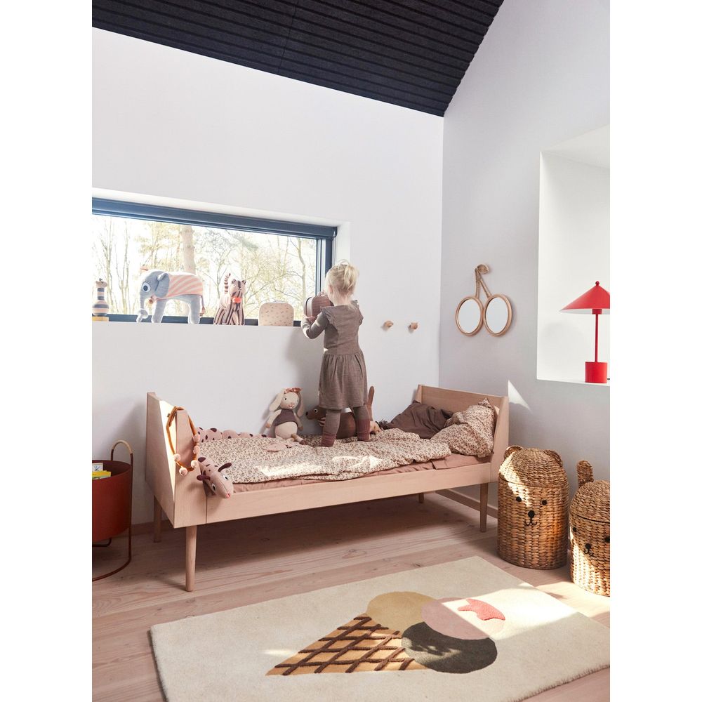 OYOY MINI Miroir mural rouge Kersen