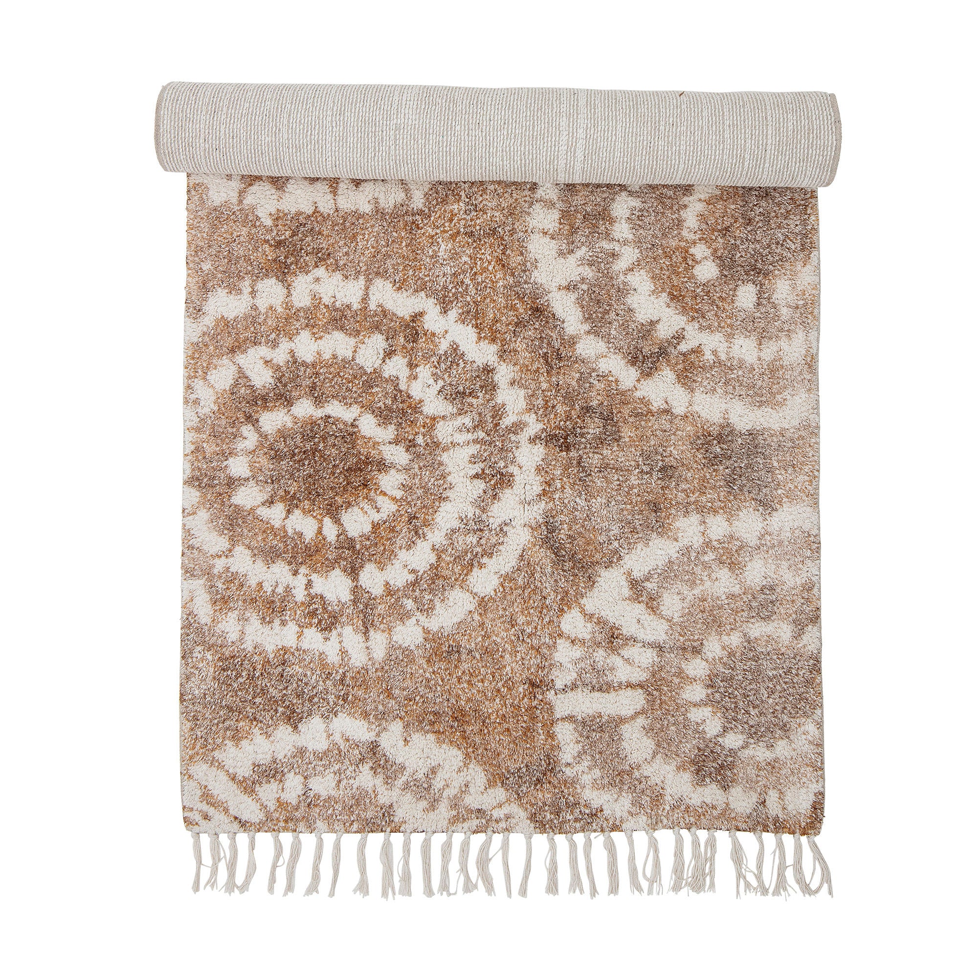 Creative Collection Tapis Sada, Marron, Coton