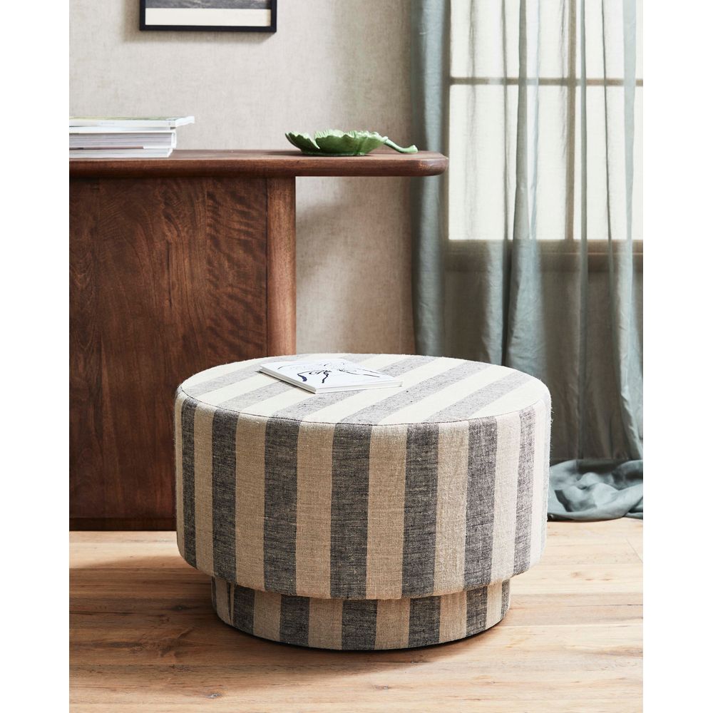 Nordal A/S LADOGA pouf-version rayure