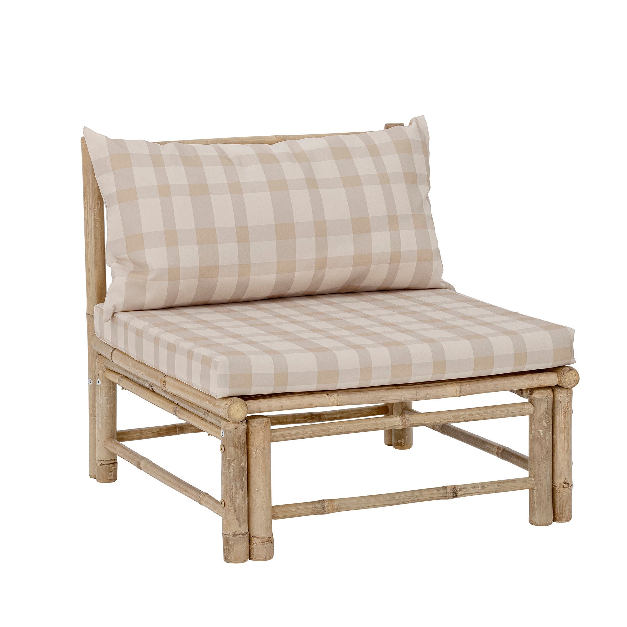 Bloomingville Fauteuil Korfu, Nature, Bambou