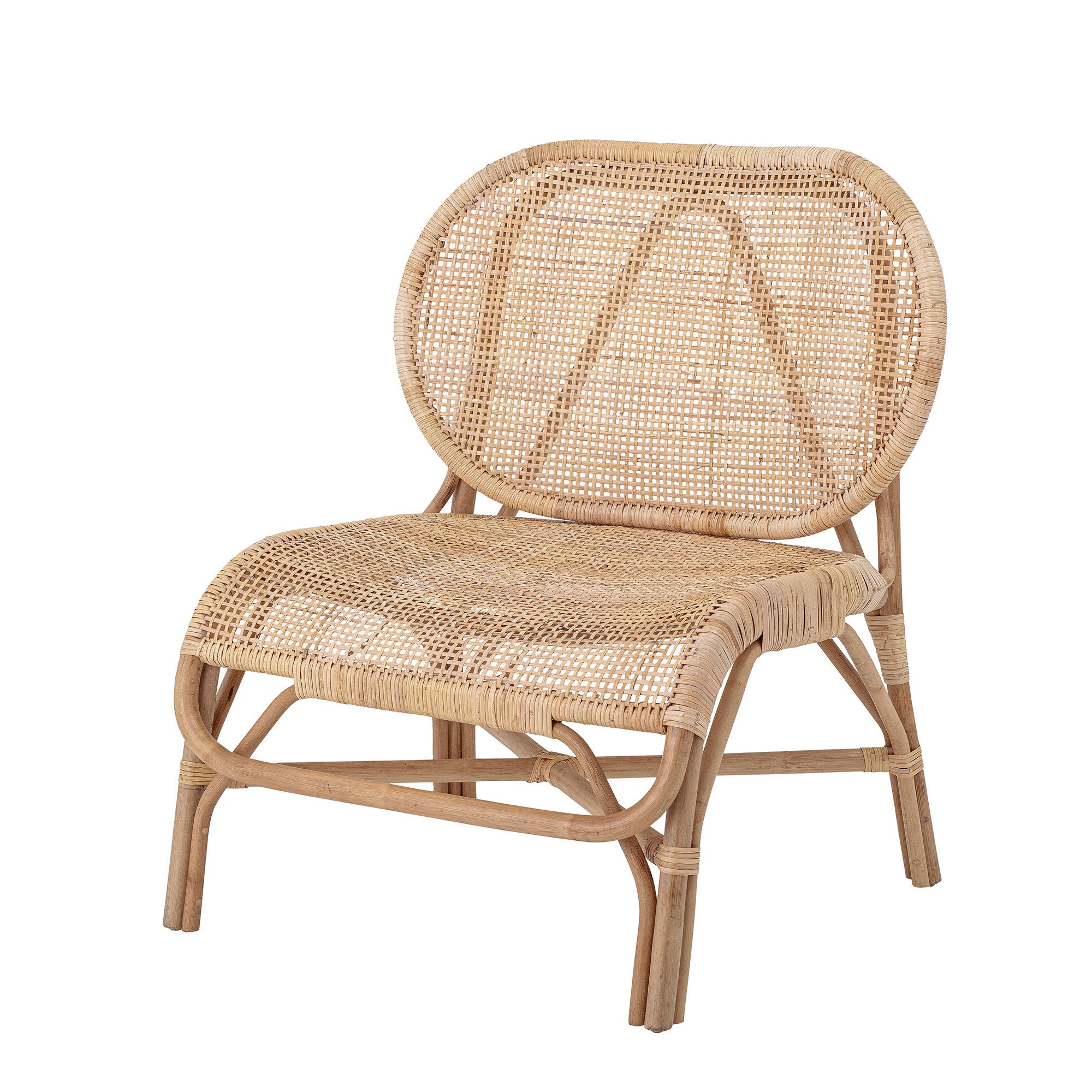 Blooming ville Rosen Stuhl, Natur, Rattan