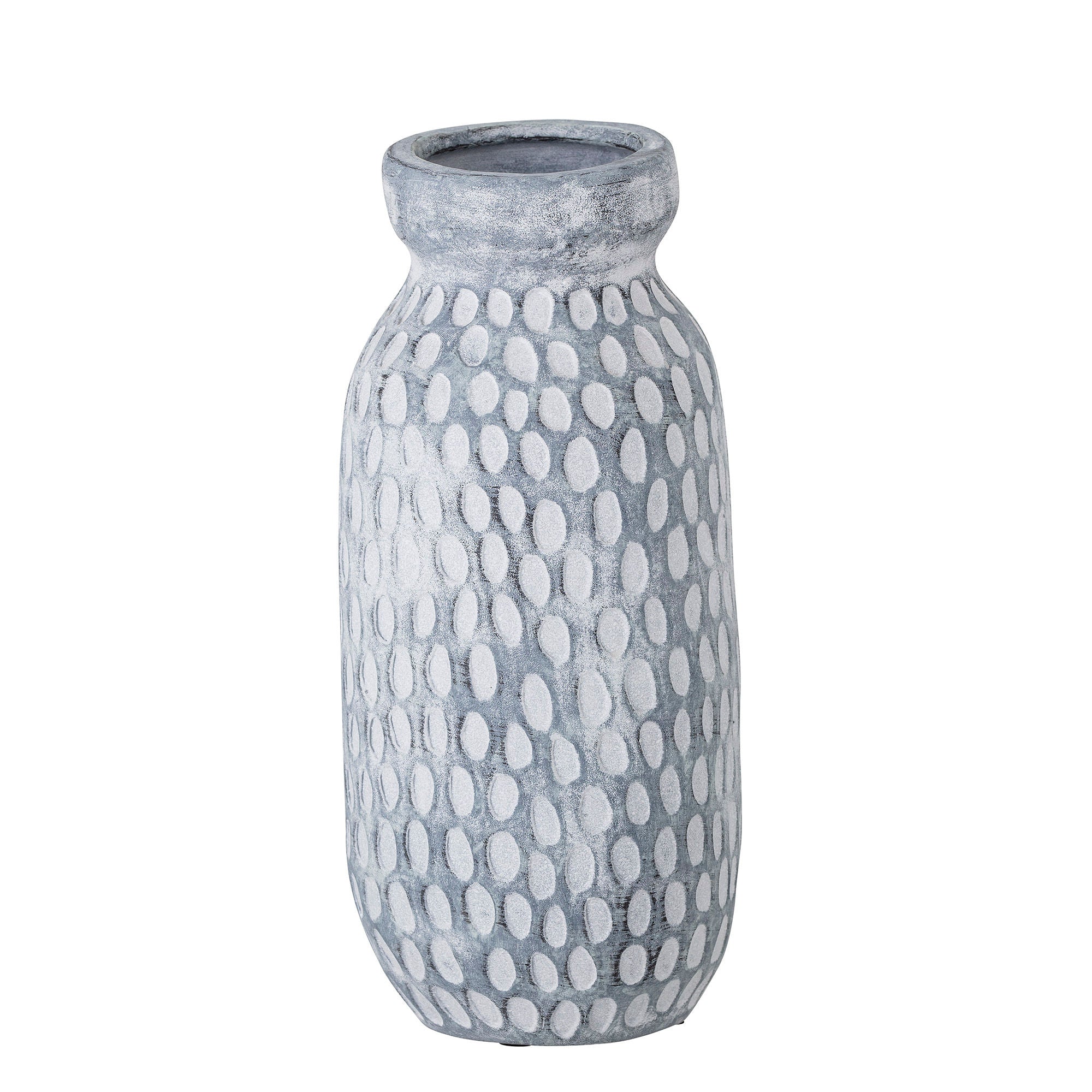 Blooming ville Jac Deco Vase, Blau, Keramik