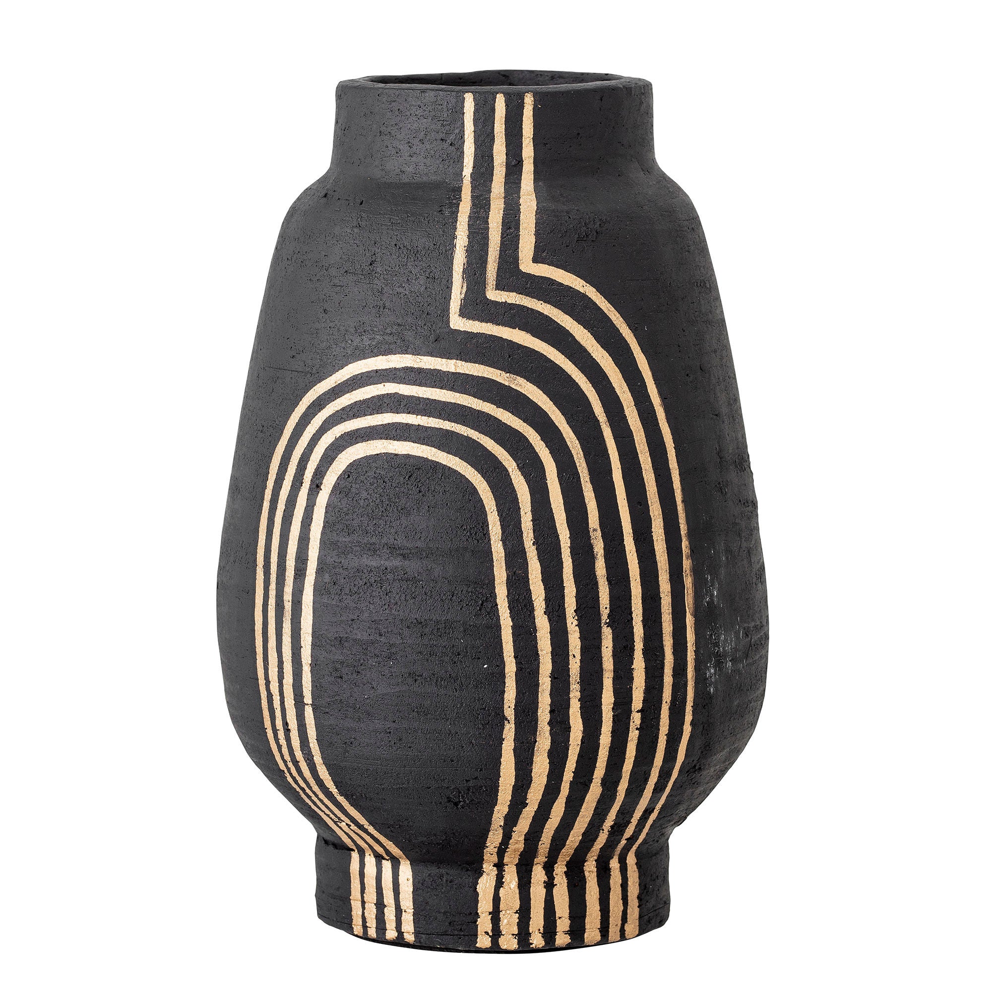 Kreative Sammlung Gunilla Deco Vase, Gold, Terrakotta