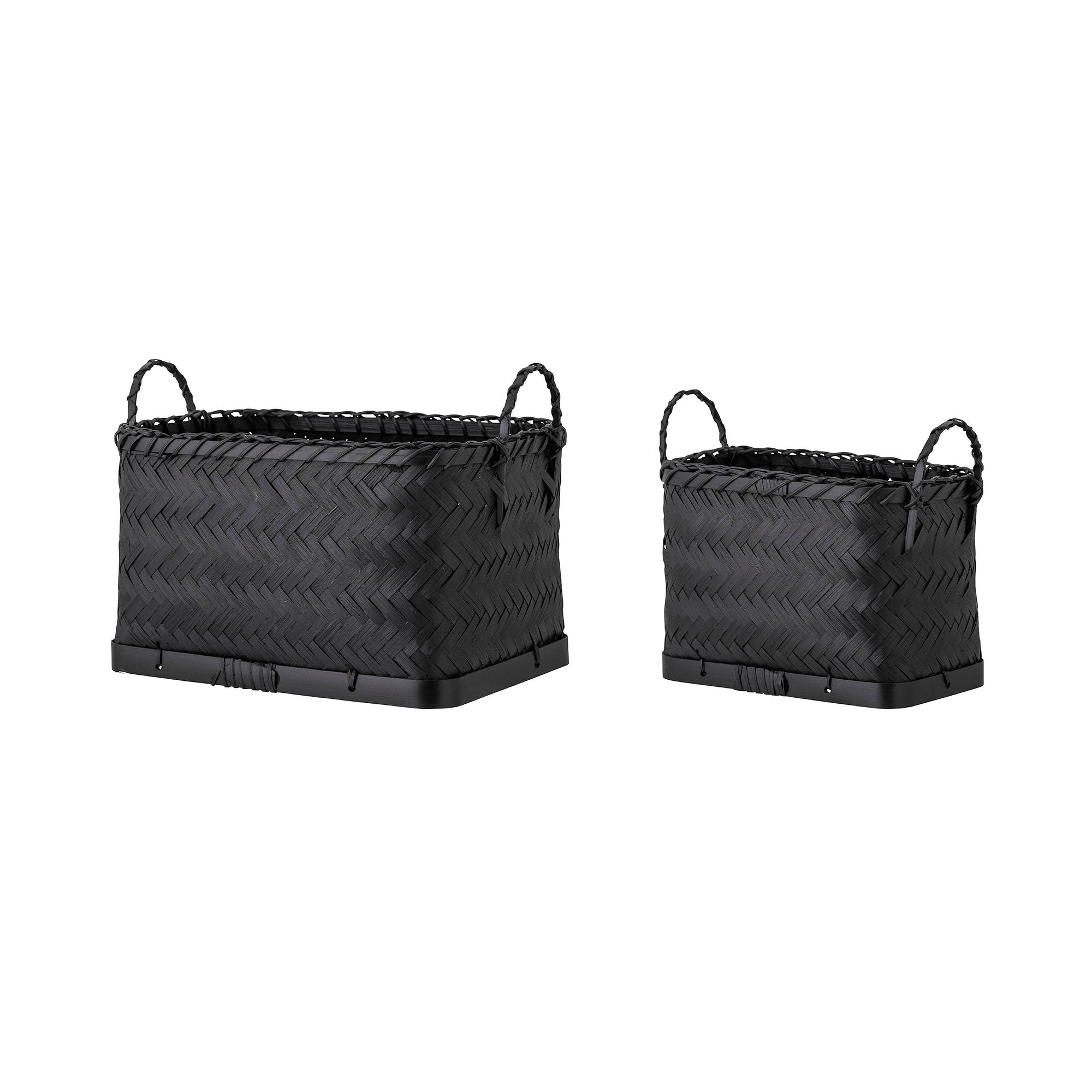 Bloomingville Carmil Panier, Noir, Sea Grass