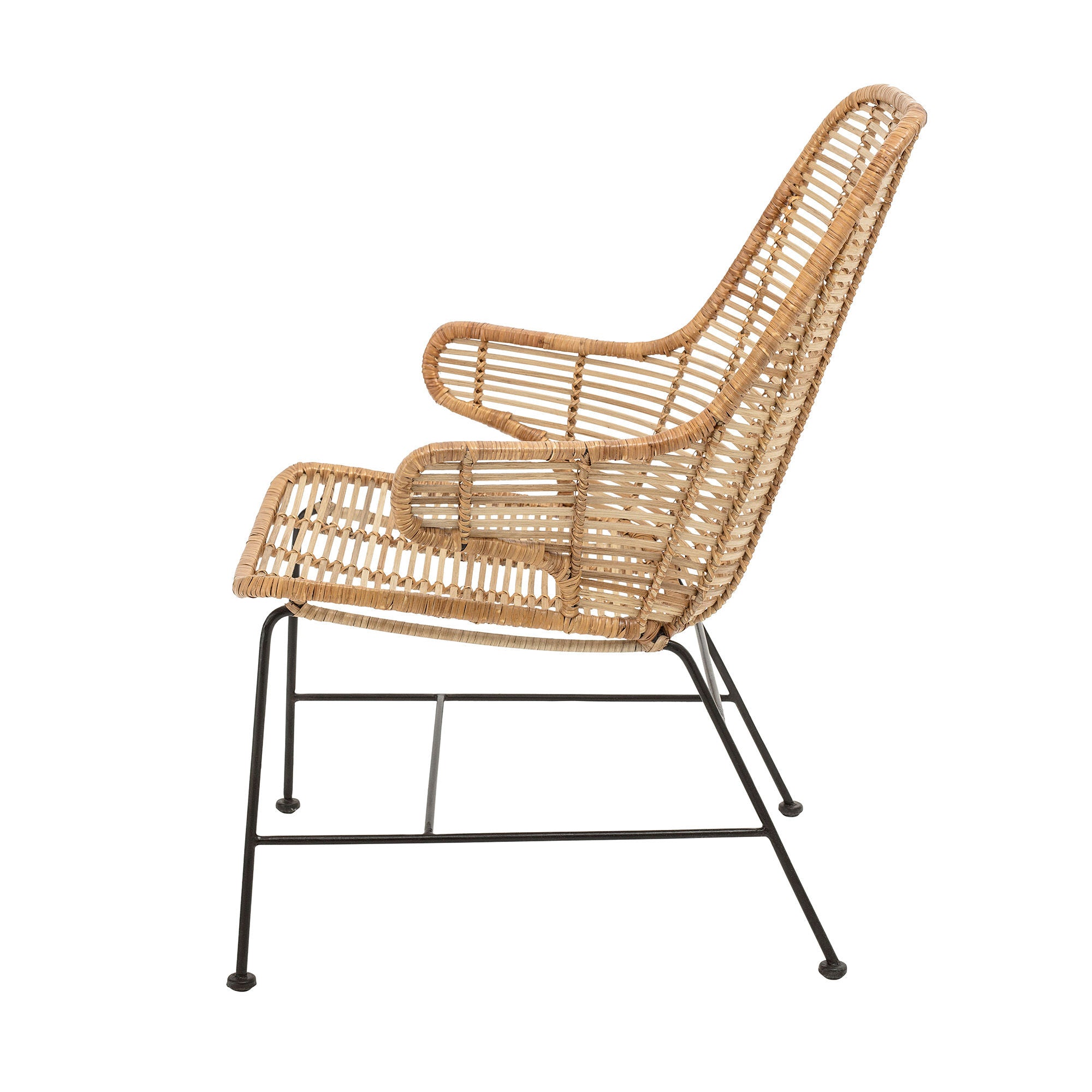 Bloomingville Lake Lounge Chair, Nature, Rotin