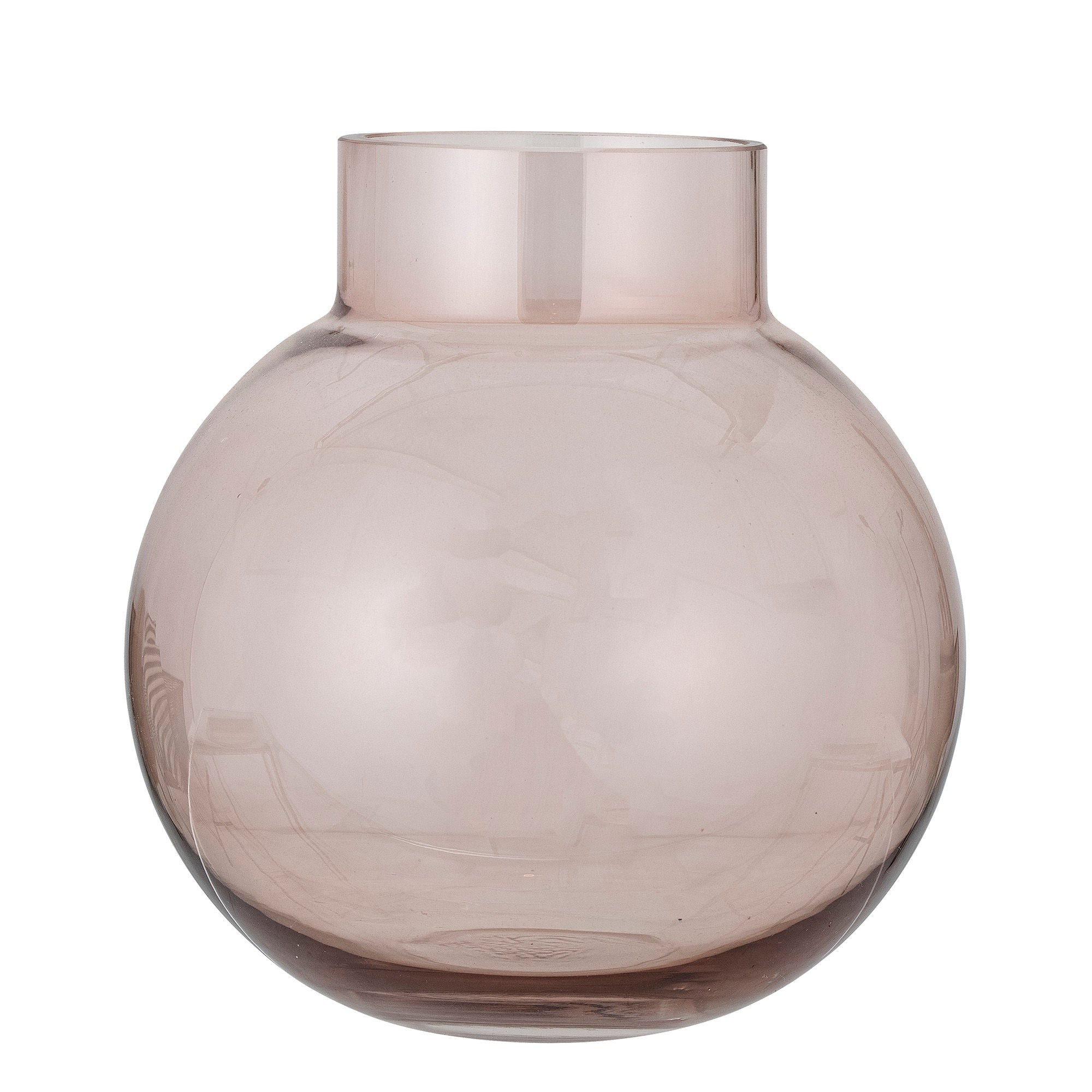 Blooming ville Renato Vase, Rose, Glas