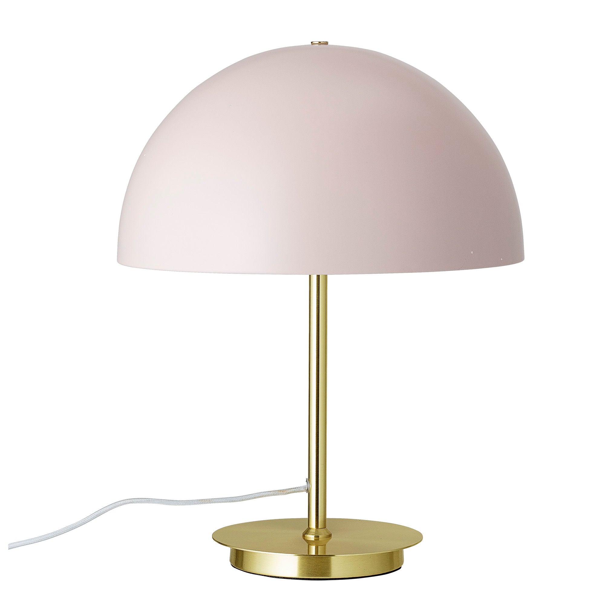 Bloomingville Lampe de table Yulanda, Rose, Métal