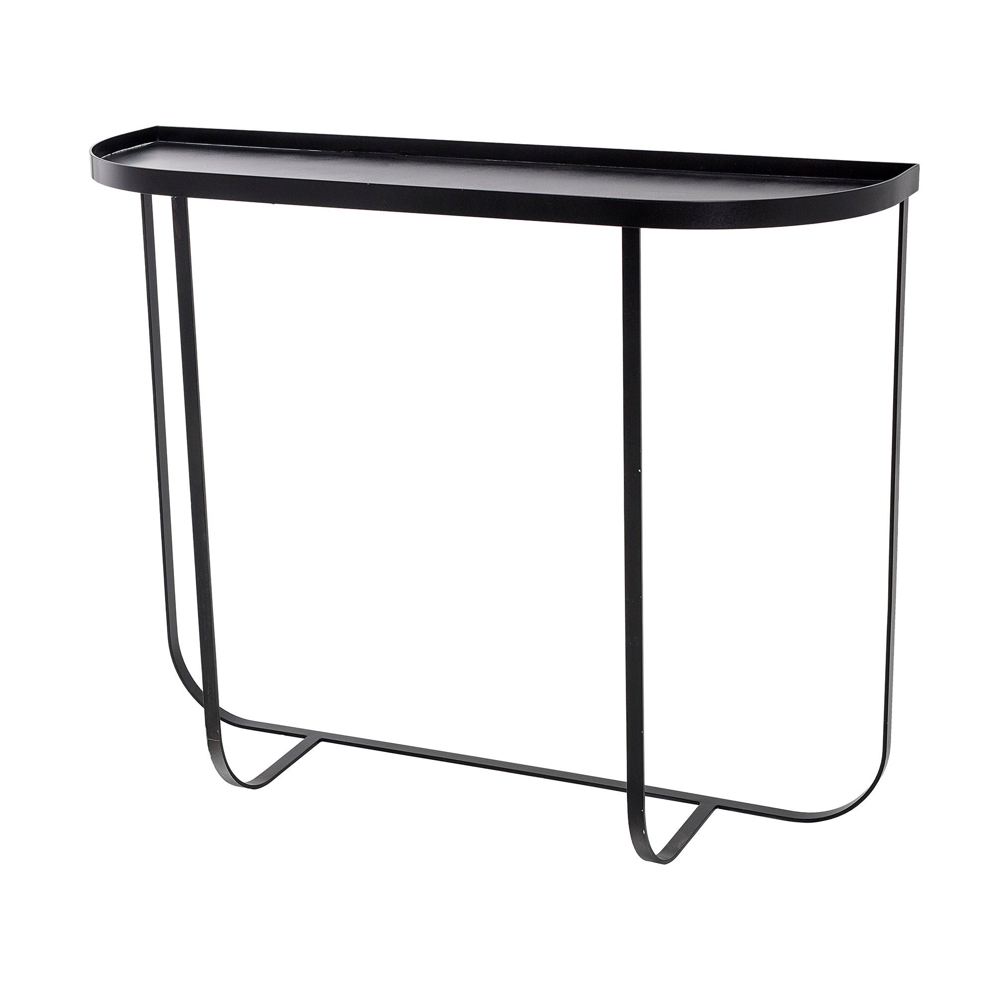 Bloomingville Harper Table console, Noir, Métal