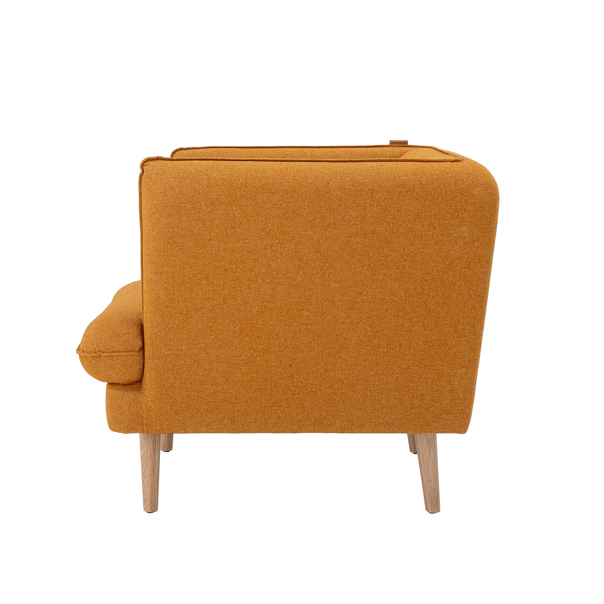 Bloomingville Fauteuil Elliot, Orange, Polyester