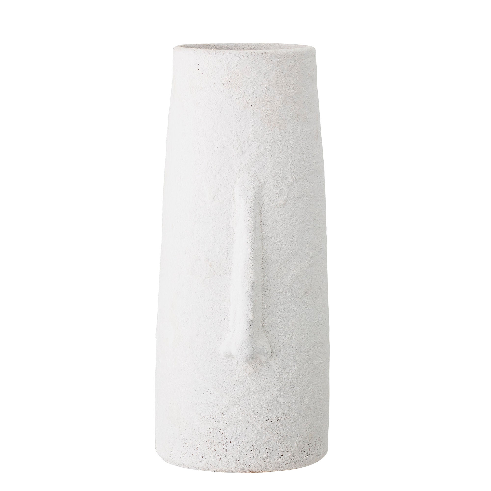 Bloomingville Berican Deco Vaas, Blanco, Terracota