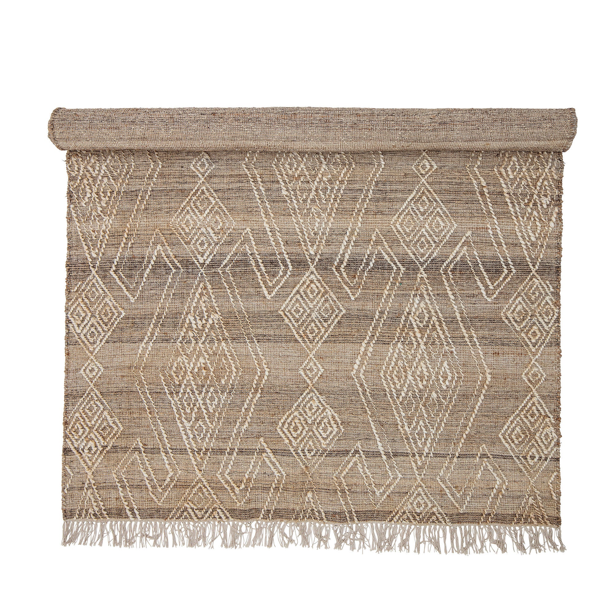 Blooming ville Rupen Rug, Natur, Jute