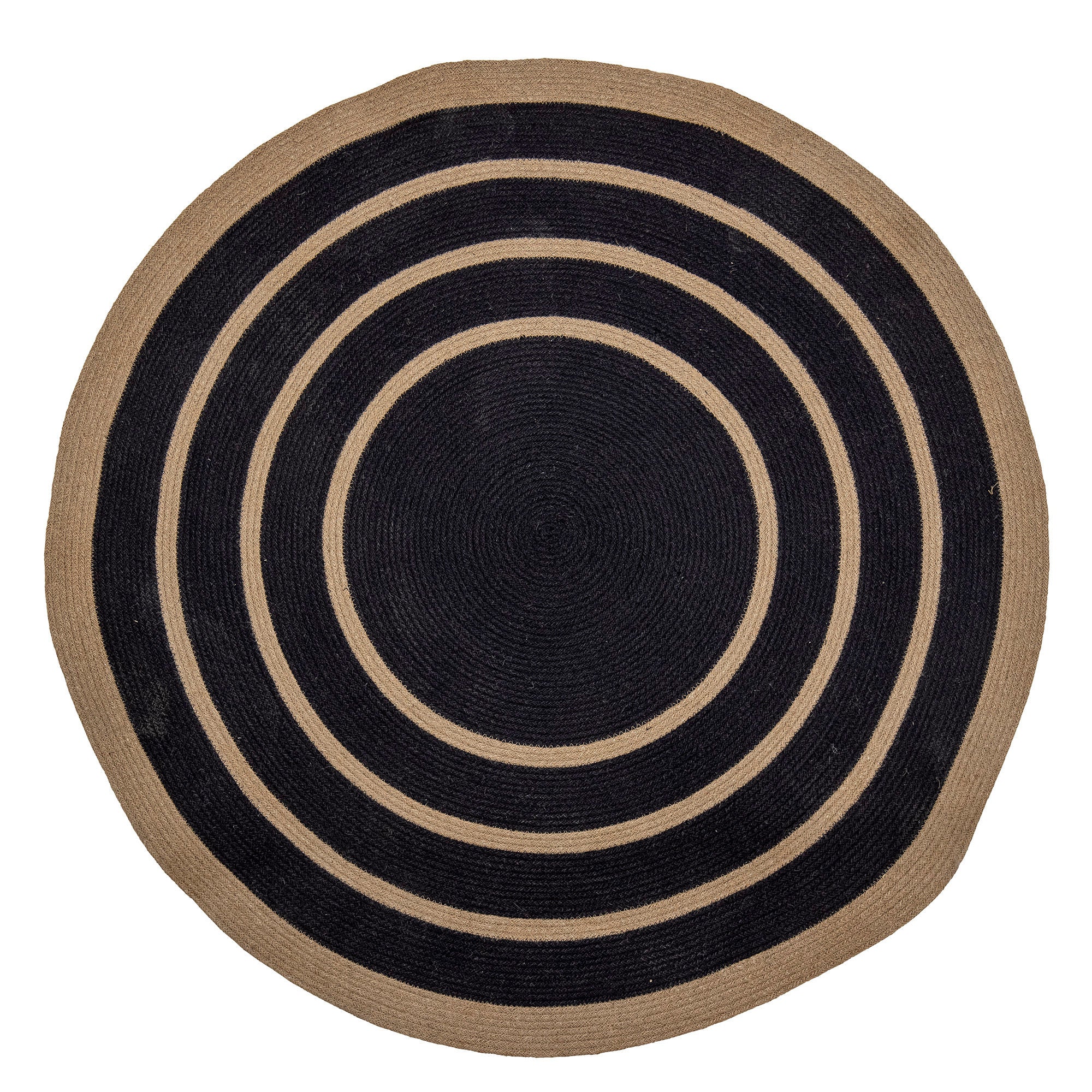 Blooming ville Rug Lune, Schwarz, Seegras