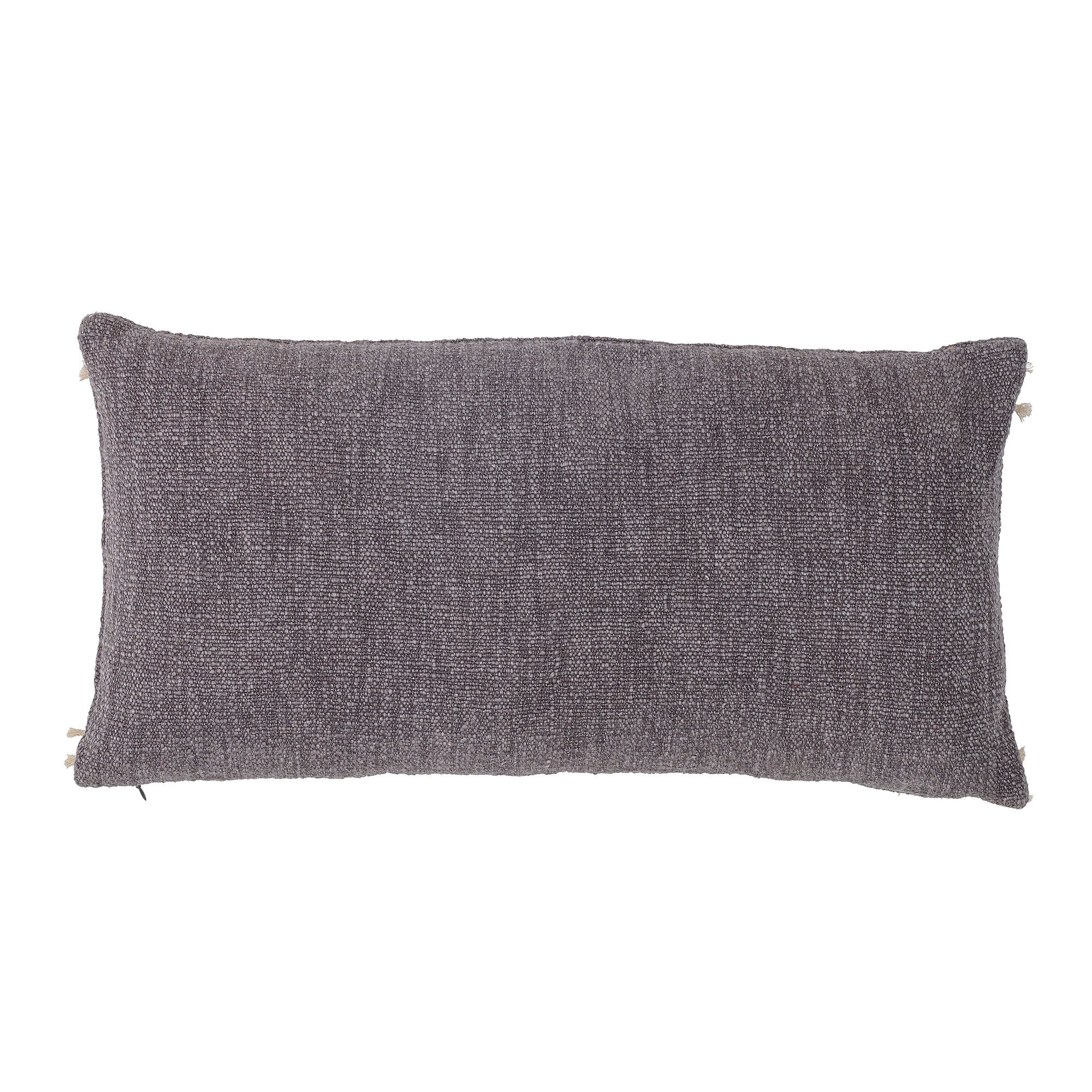 Almohada Elona de Creative Collection, gris, algodón