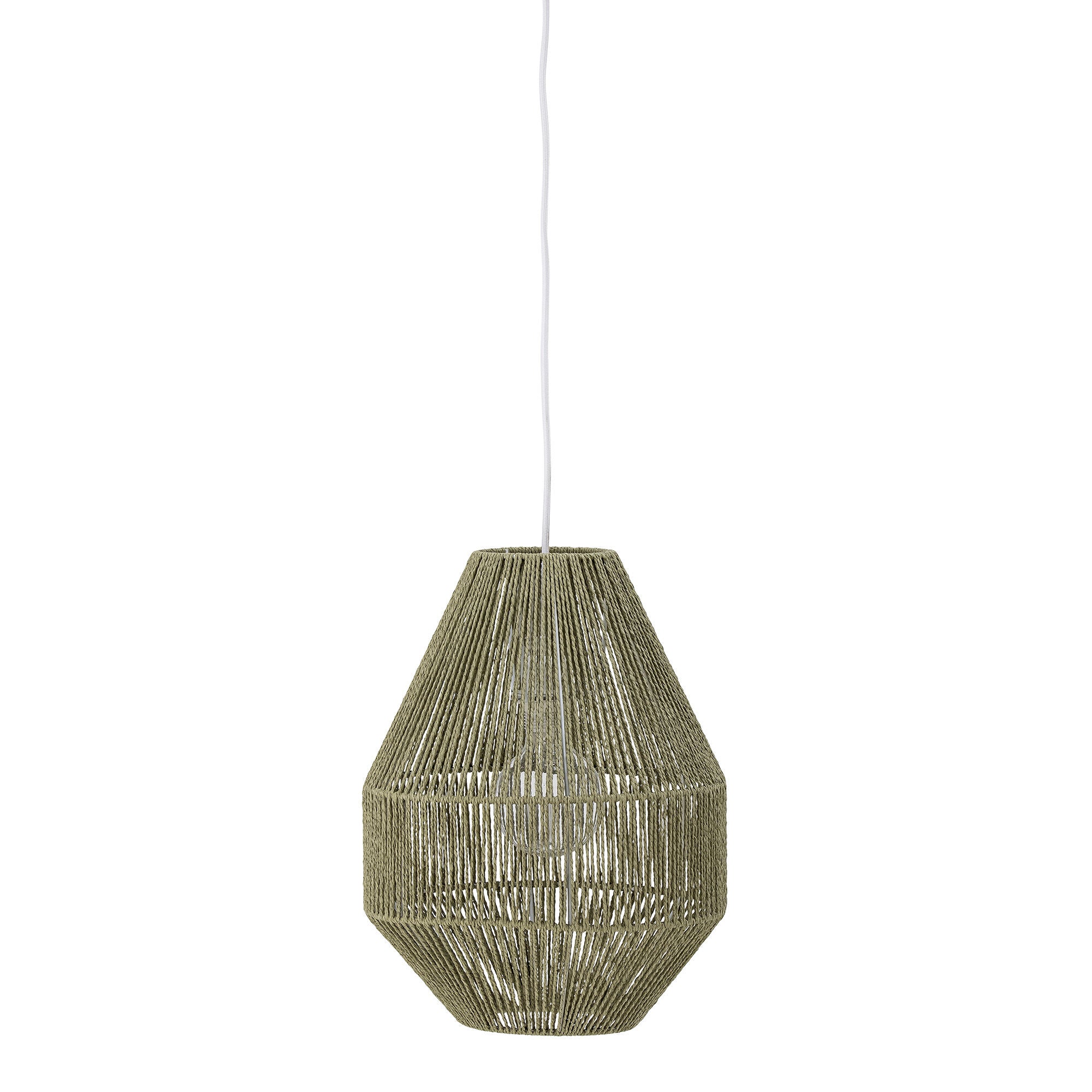 Creative Collection Sacco hanglamp, groen, papier