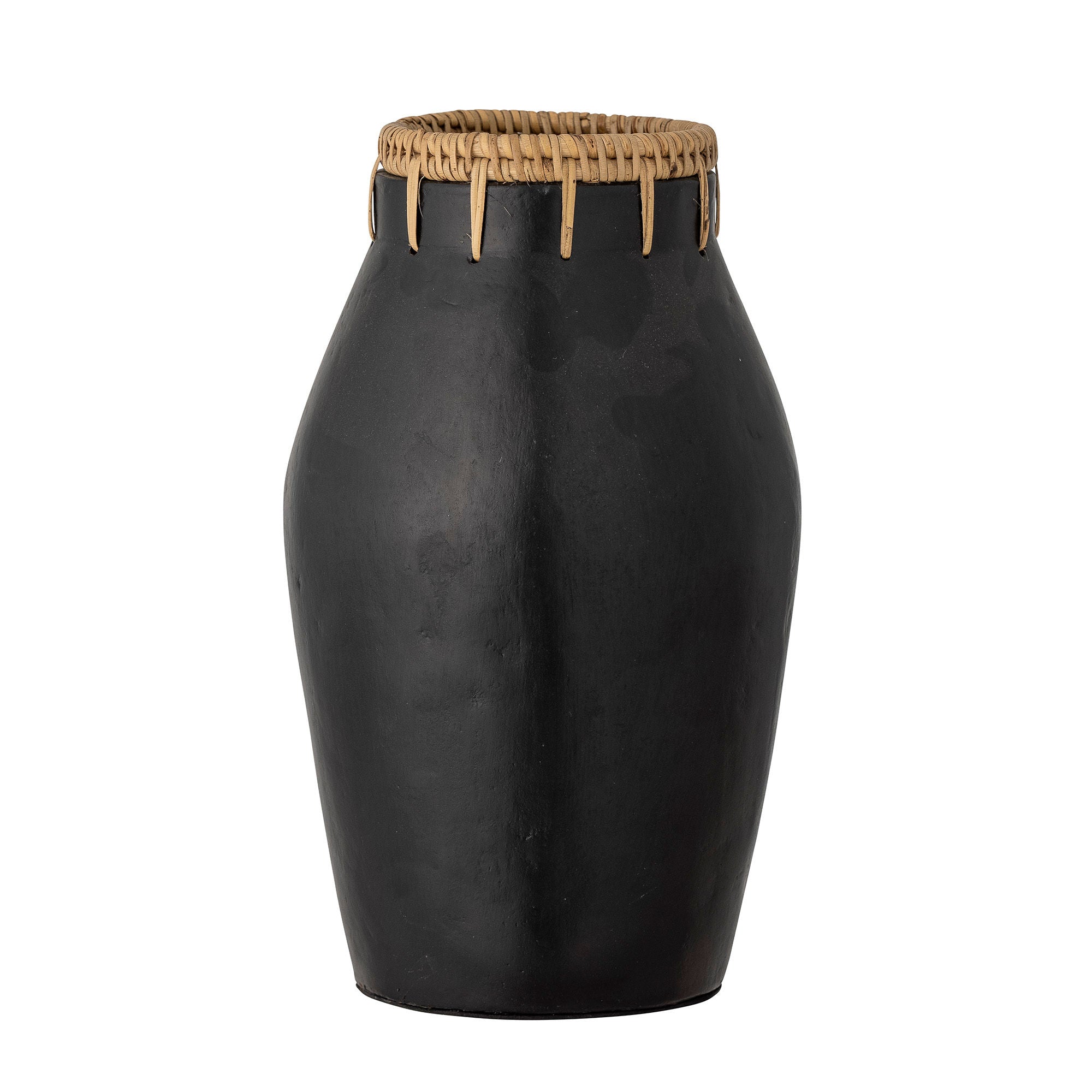 Bloomingville Dixon Deco Vase, Noir, Terre Cuite