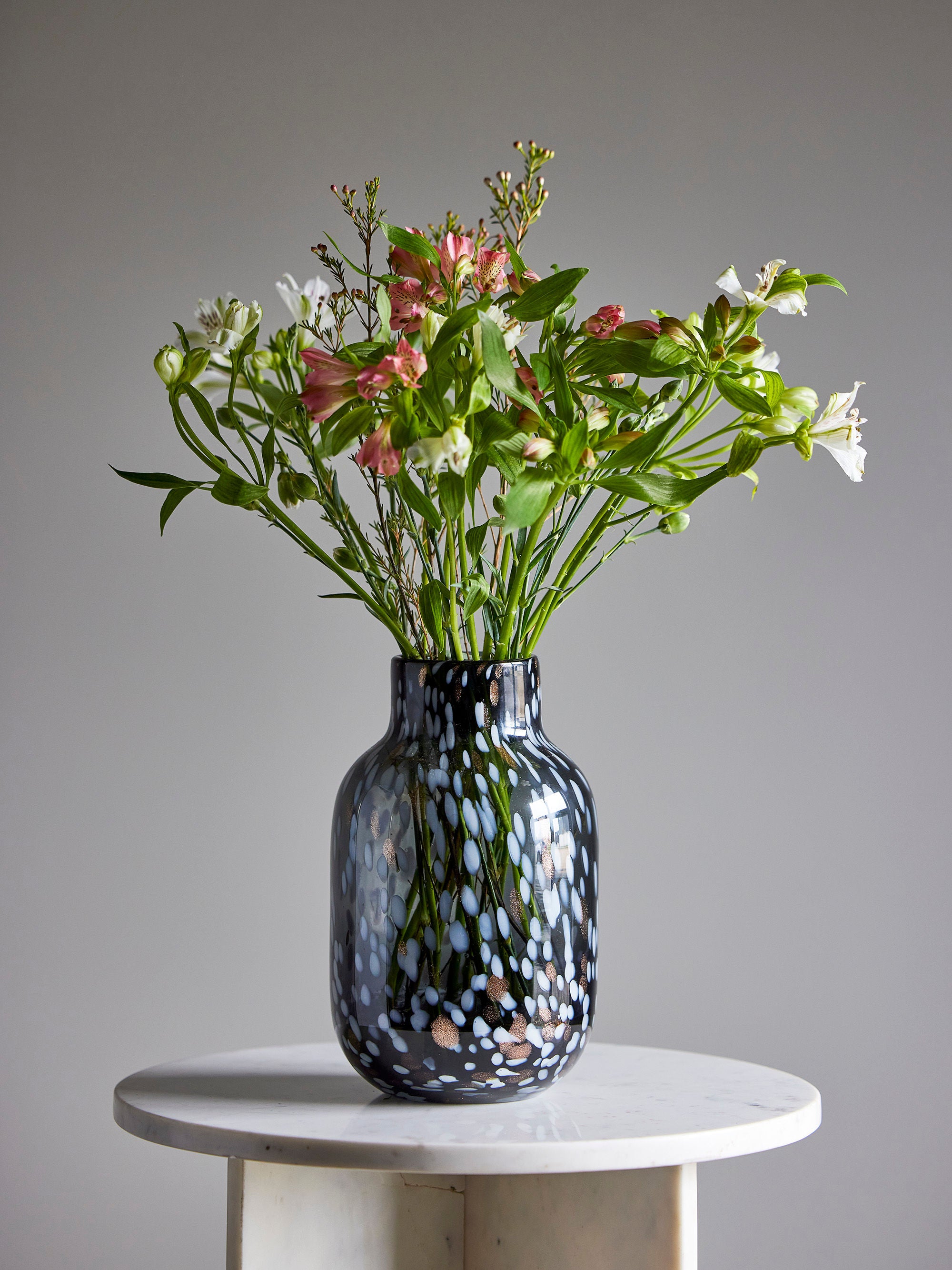 Bloomingville Gwan Vase, Gris, Verre