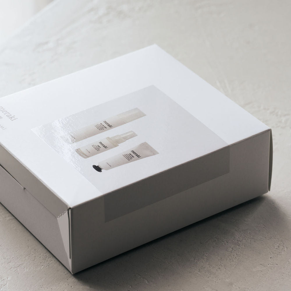 Meraki Cadeaubox, Das Moistrising-Kit-Face are