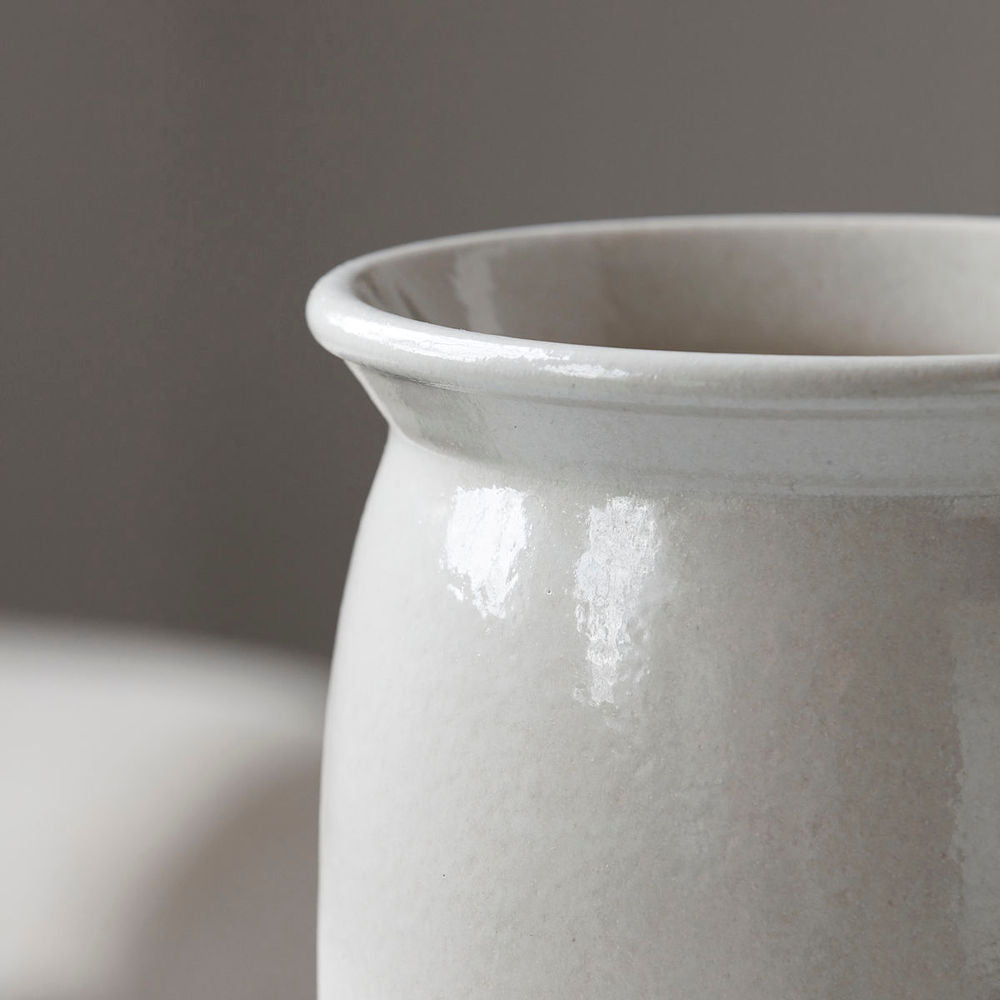 Meraki Pot poterie, Gris coquillages