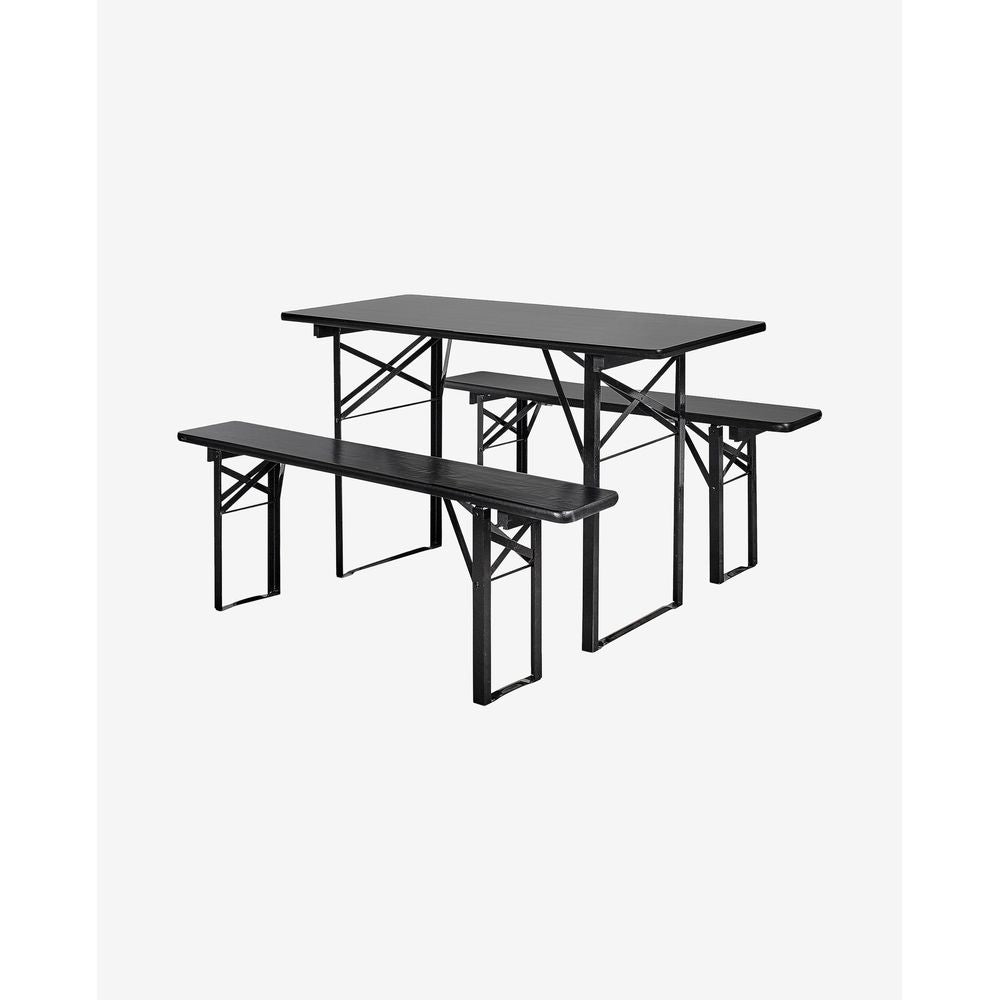 Nordal A/S Table/canapé-noir, s/3, S