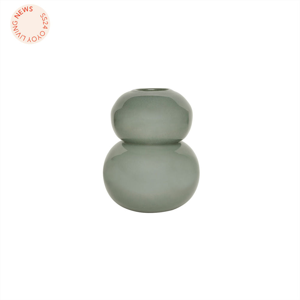 OYOY LIVING Lasi Vase-kleine Jade