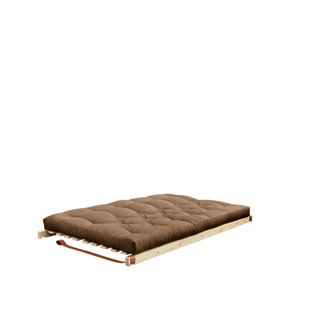 SAUT CLAIR LAQUÉ W. MATELAS MIXTE 5 COUCHES MOCCAA